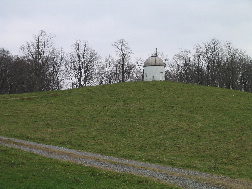 The Observatory as seen from the entrance to the field.