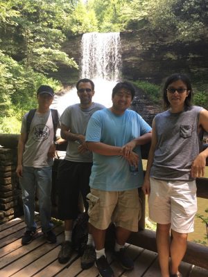 GPSS hike at the Cascades, Summer 2019