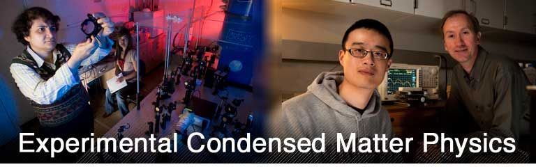 Experimental Condensed Matter