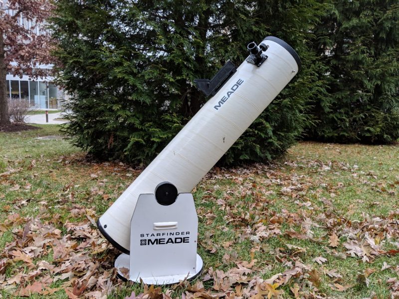 Dobsonian Telescope used for demonstrations