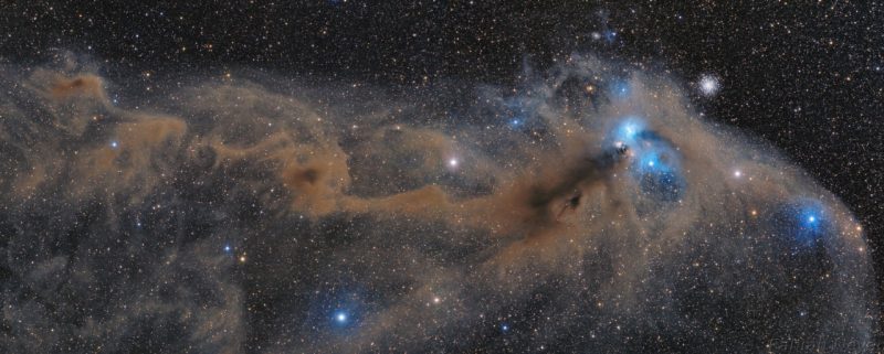 Dust Cloud Nebula in Corona Australis.